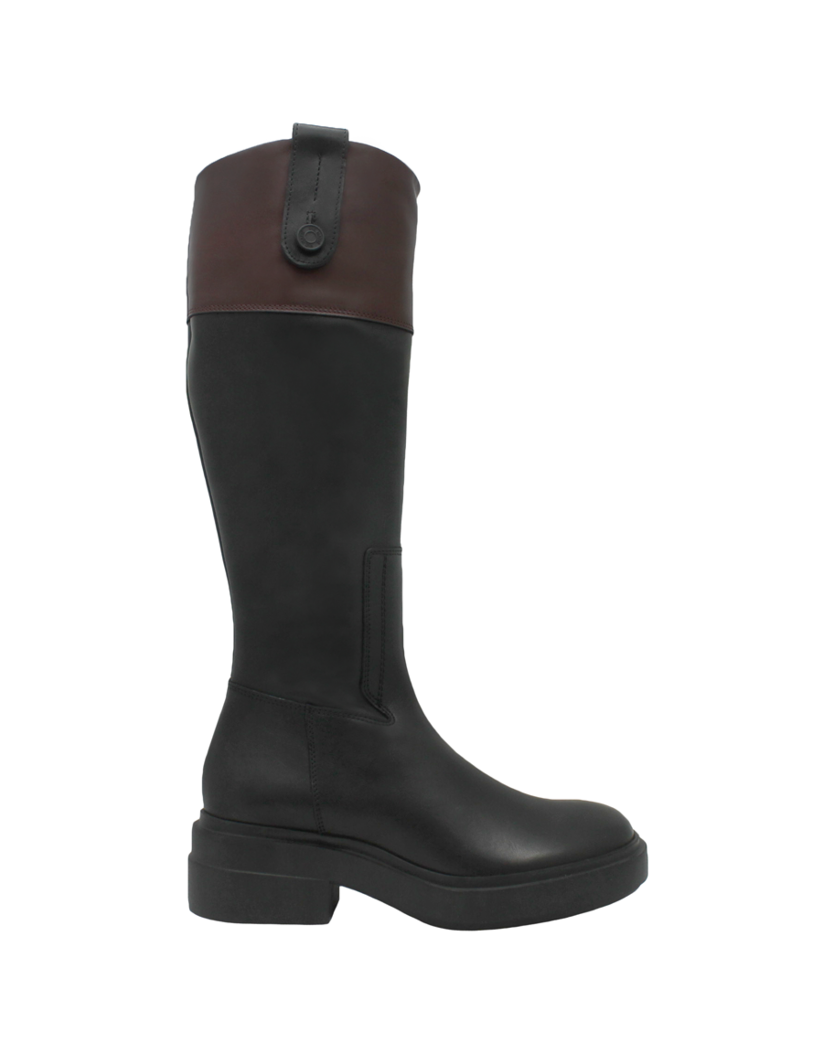 VicMatie VicMatie Black/Wine Color Block Boot 5164