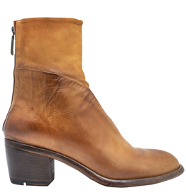 LeMargo LeMargo Cognac Boot With Back Zipper Bisou