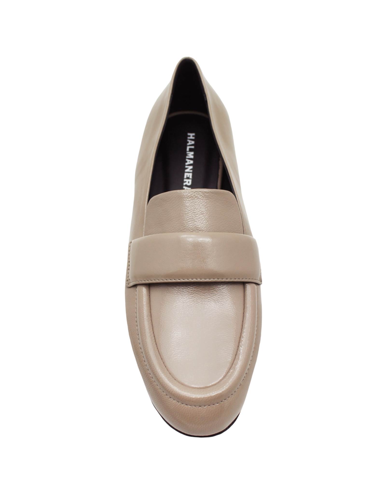 Halmanera Halmanera Taupe Flat Loafer 2082