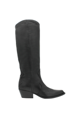 Now Now Black Western Knee Boot 7856