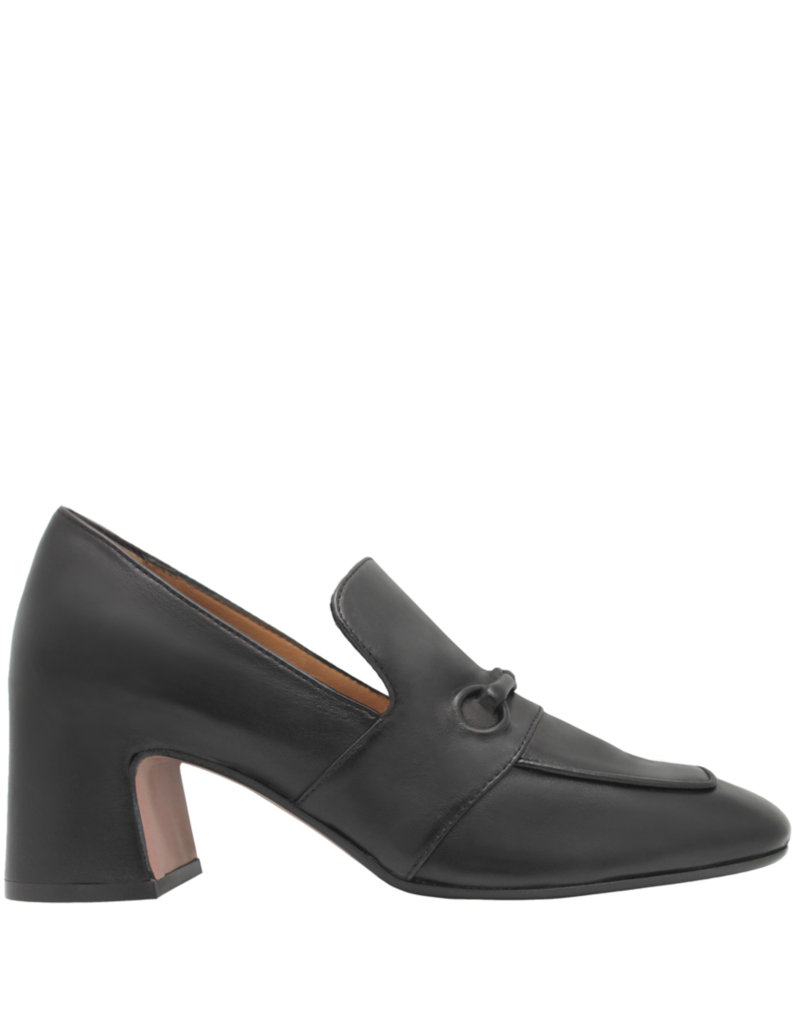 MaraBini MaraBini   Black Medium Heel Loafer 9959