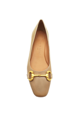 MaraBini MaraBini Taupe Pump With Bit 9952