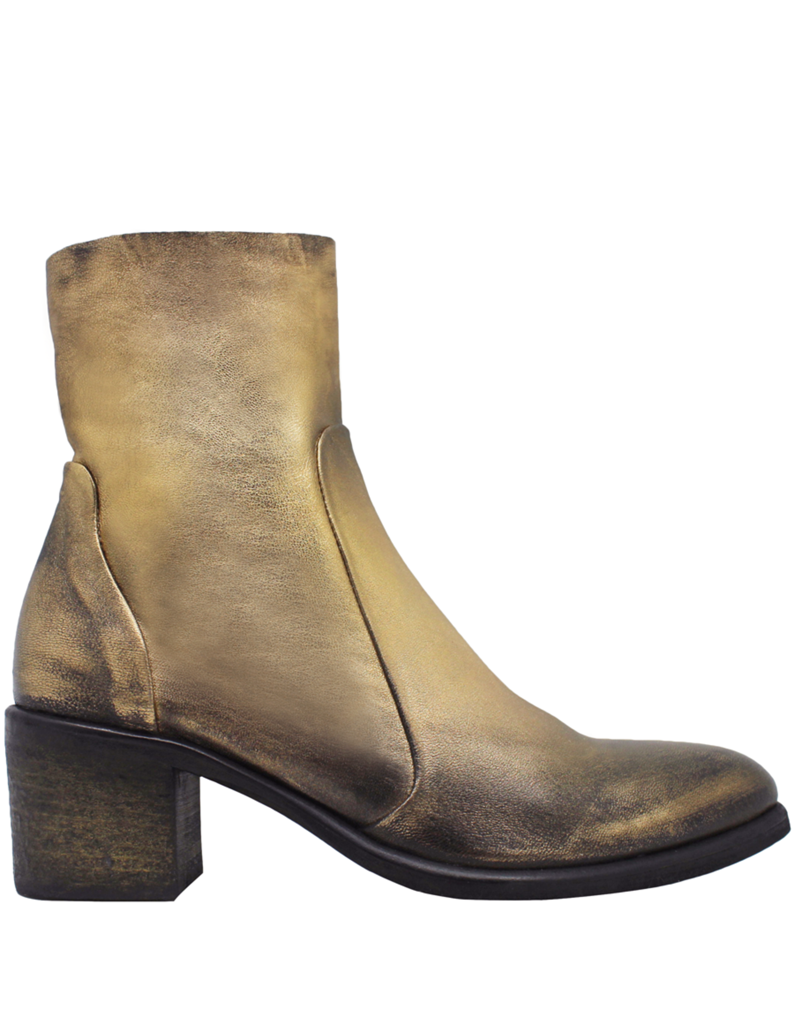 Elena Iachi ElenaIachi  Gold  Side Zipper Boot 4560