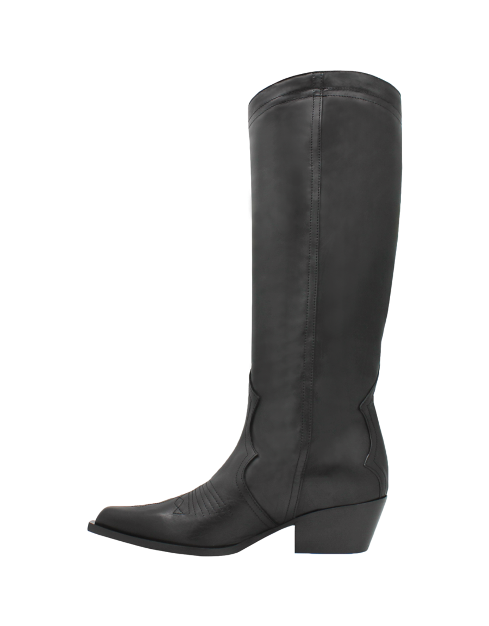 Now N4C Black Western Knee Boot 7856 - Head Start Shoes