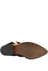 ElenaIachi ElenaIachi Camel/Bronze MidCalf  Cuff Western Boot 3645