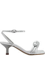 Halmanera Halmanera Silver Ankle Strap Sandal 3012