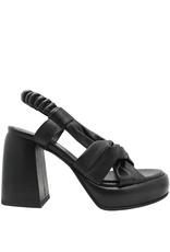 Now Now Black Platform SlingBack 8080