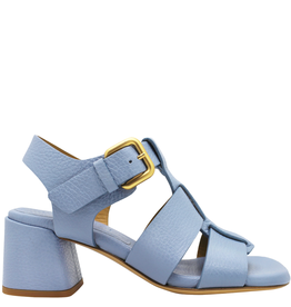 MaraBini MaraBini Blue Grain Leather Sandal 9963