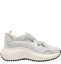 VicMatie VicMatie White Panel Sneaker With Laces 1100