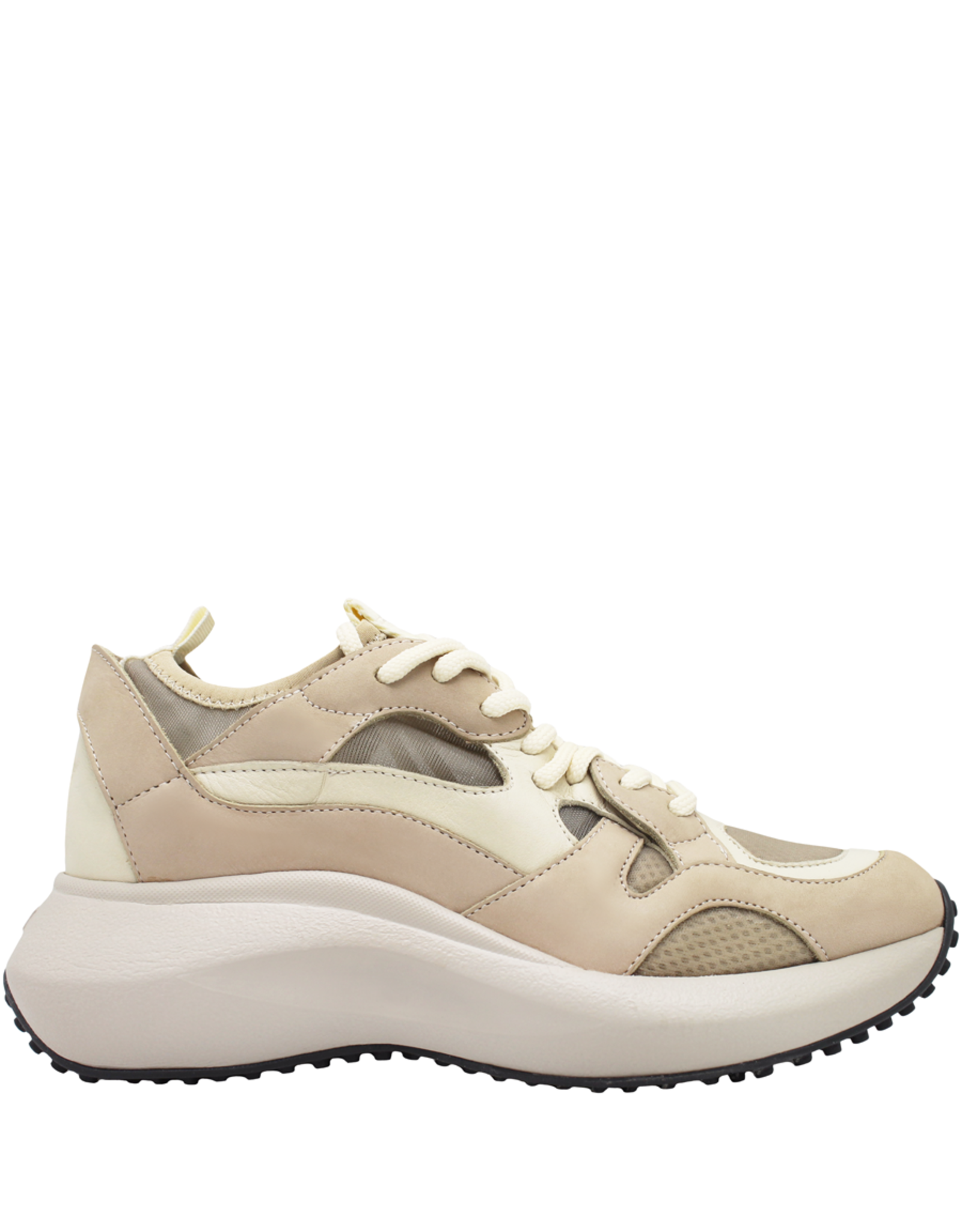 VicMatie Sand Panel Sneaker With Laces 1100