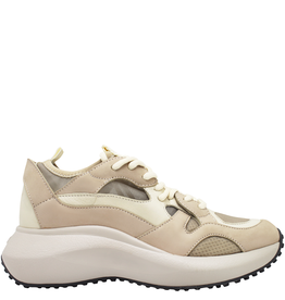 VicMatie Sand Panel Sneaker With Laces 1100