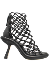 VicMatie VicMatie Black Woven Ankle Boot 6960