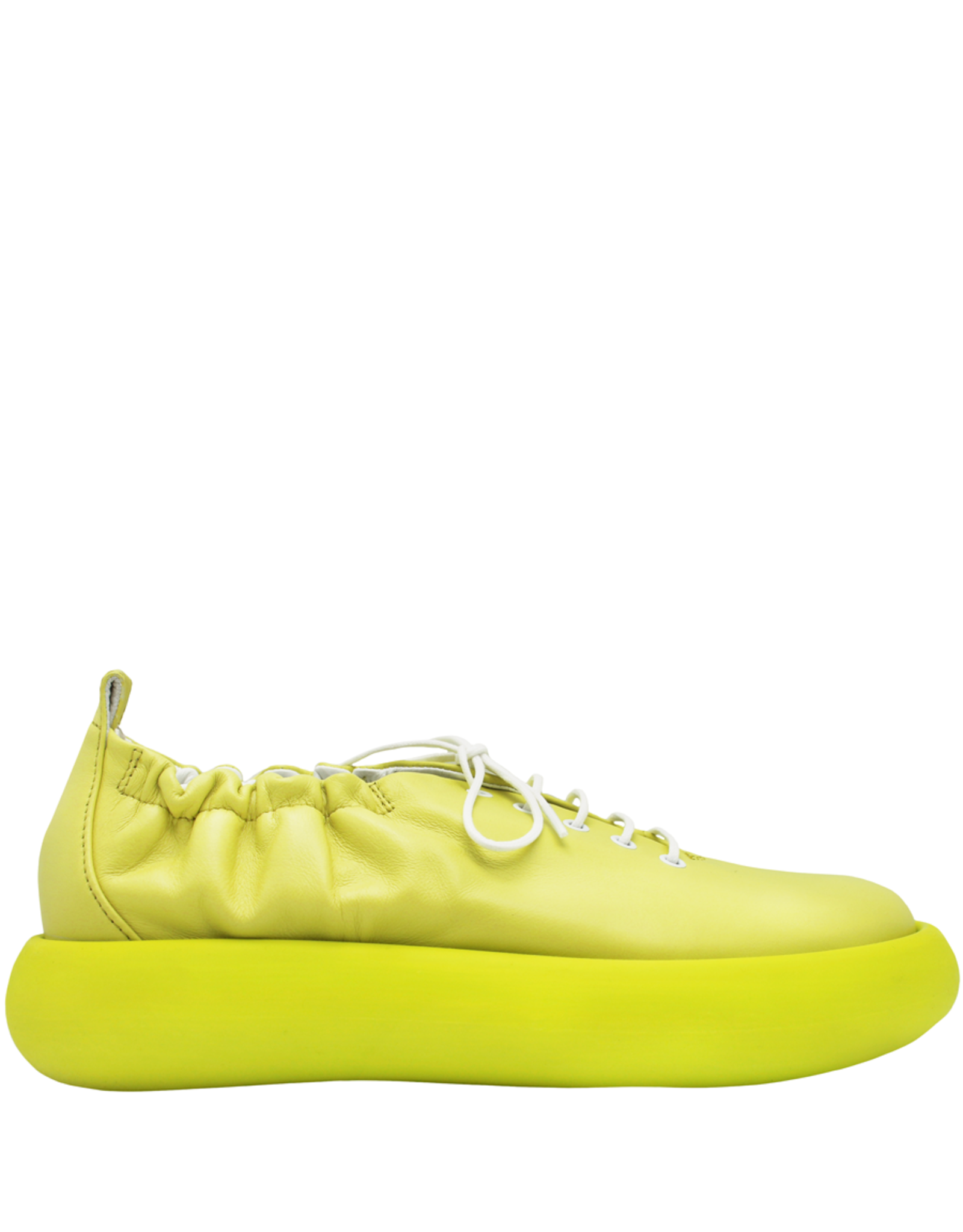 VicMatie VicMatie Yellow Lace-Up Round Toe 6856