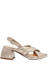 Laura Bellariva LauraBellariva LB3G Metal Cross Over Strap Sandal 8927