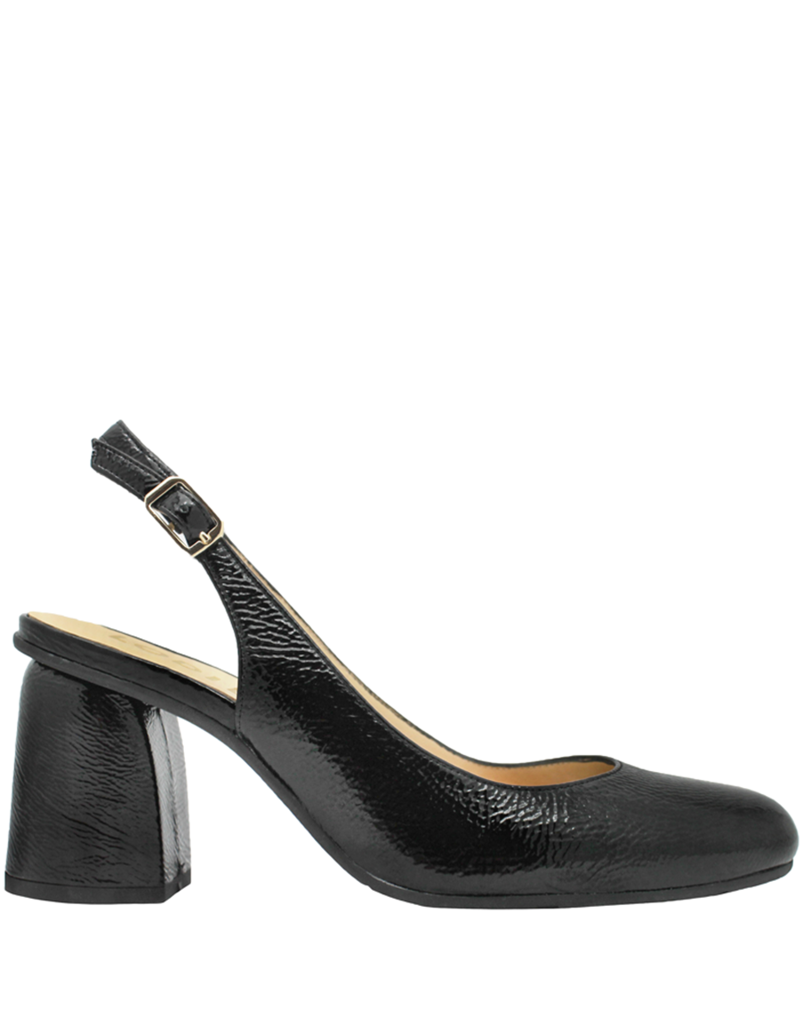 Lodi LD2B Black Patent Sling Ava
