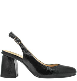 Lodi LD2B Black Patent Sling Ava
