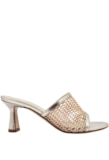 Barbato Nude Fish Net Mule 1029