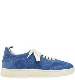 Officine Creative OfficineCreative OC63S Blue Suede Sneaker With Laces Kira