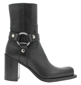 ElenaIachi ElenaIachi EI58C Black Moto Boot With Harness 3670