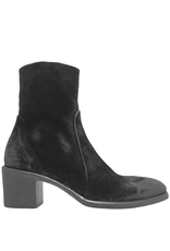 ElenaIachi ElenaIachi  EI56T Black Suede Boot Side Zipper 4561