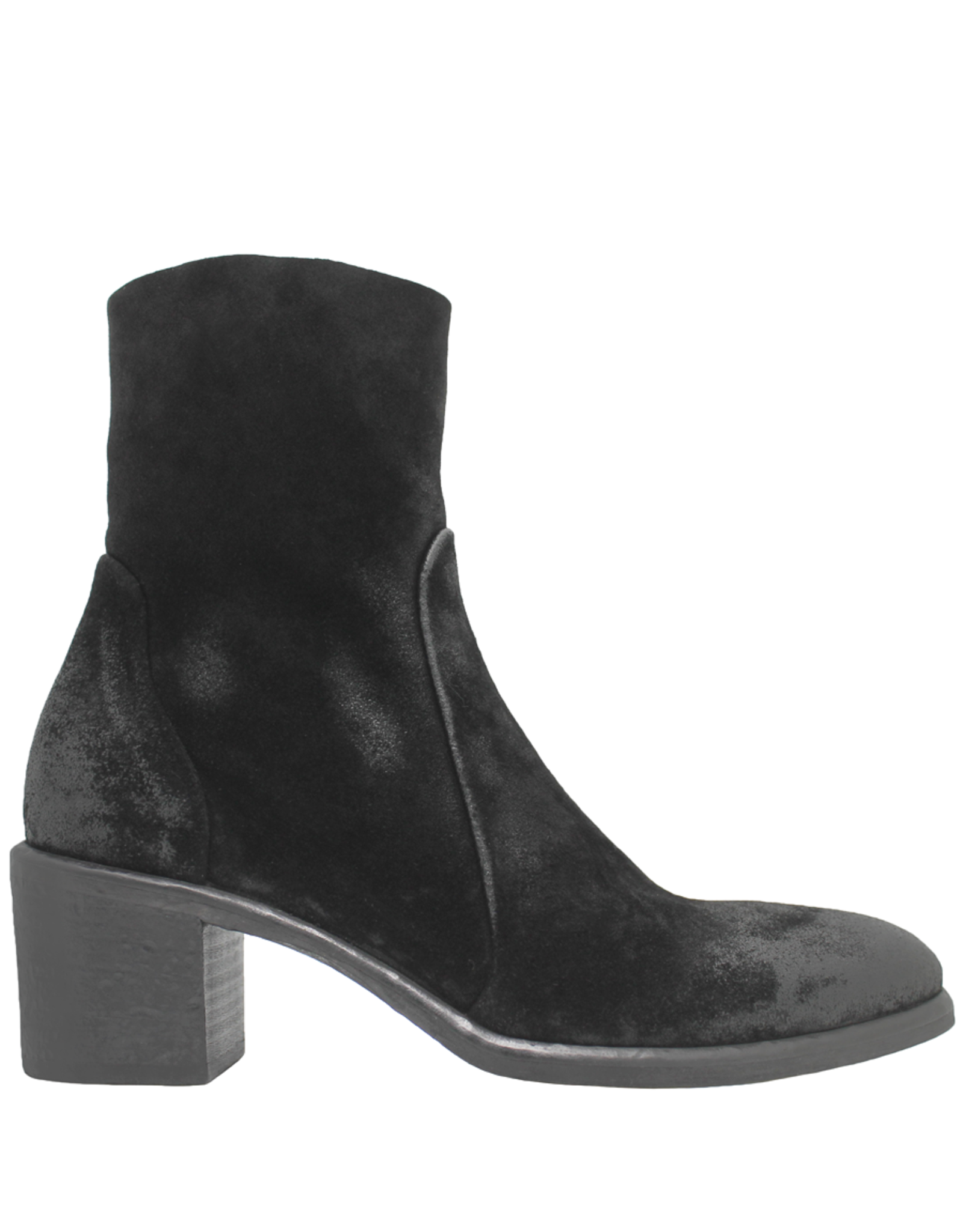 ElenaIachi ElenaIachi  EI56T Black Suede Boot Side Zipper 4561