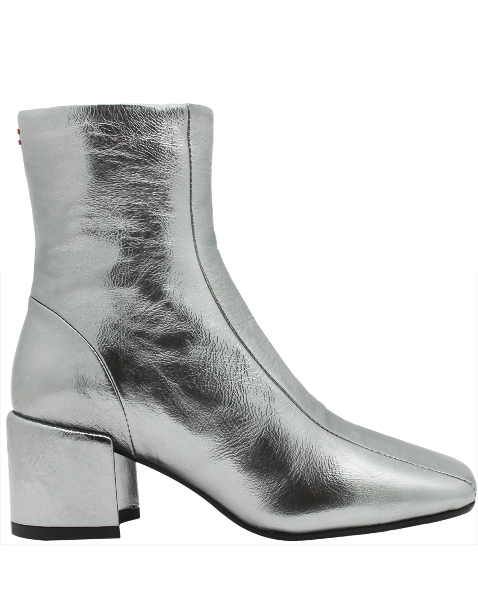 Halmanera Halmanera H45N Silver Square Toe Ankle Boot 3023