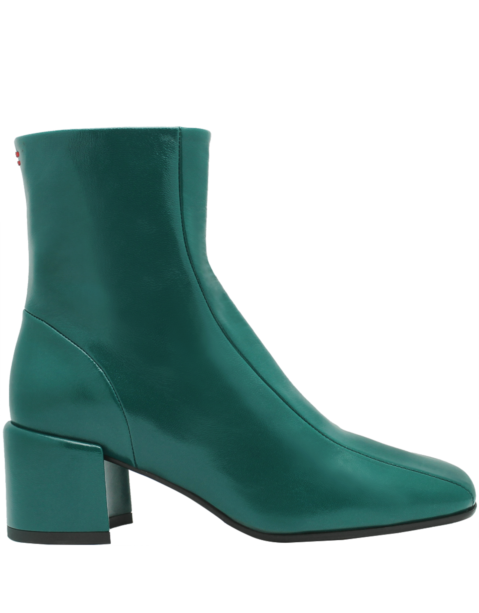 Zara green shop ankle boots