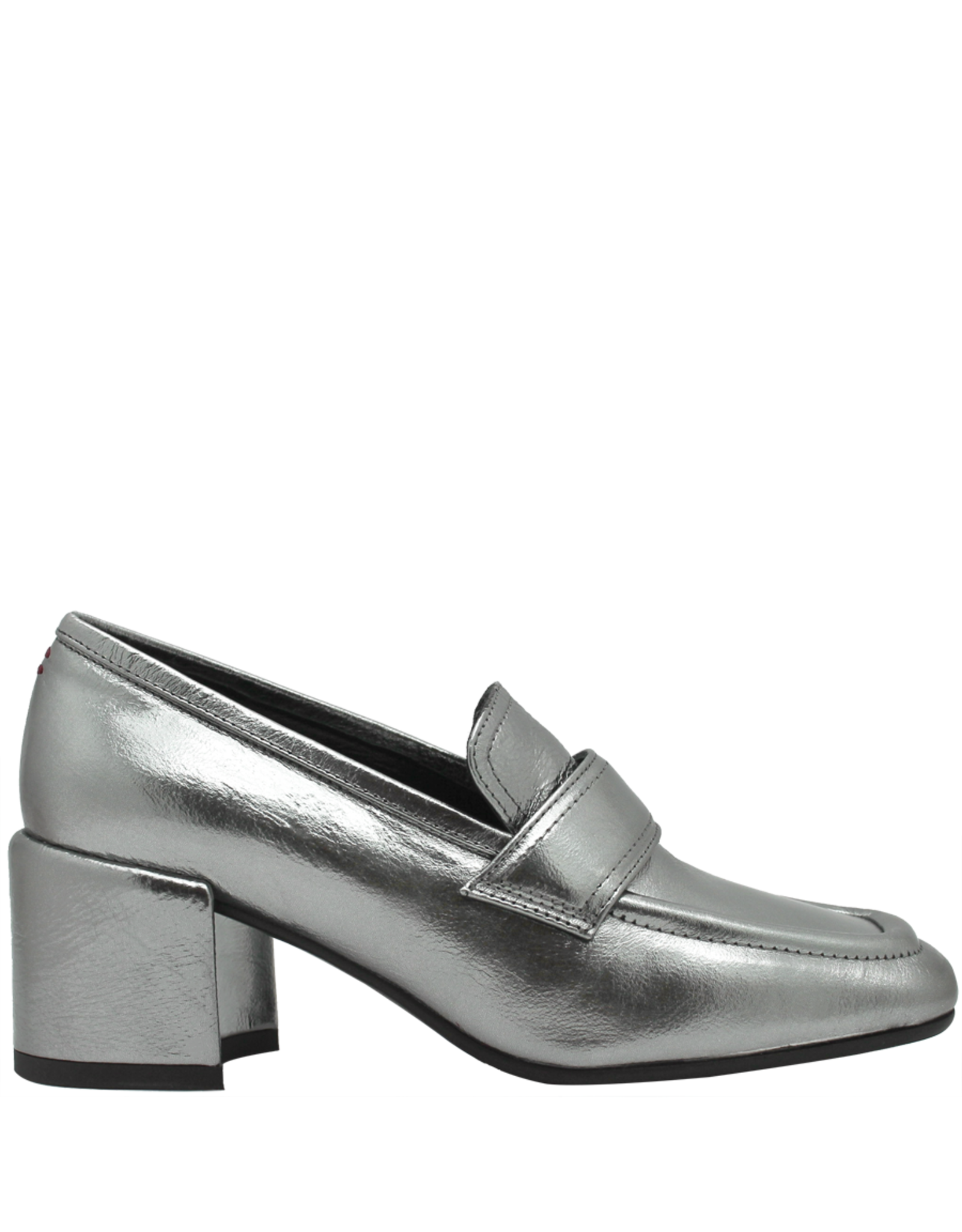 Halmanera Halmanera H45S Silver Square Toe Loafer 3024