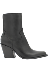 Now Now N42O Black Mid Heel Western 8378