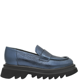 Now Now N42V Ocean Blue Tread Bottom Loafer 8410