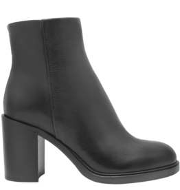 Now Now N42X Black Round Toe Ankle Boot w/Strap 8440