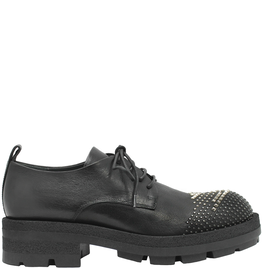 Now Now N43B Black Oxford With Studs 8480