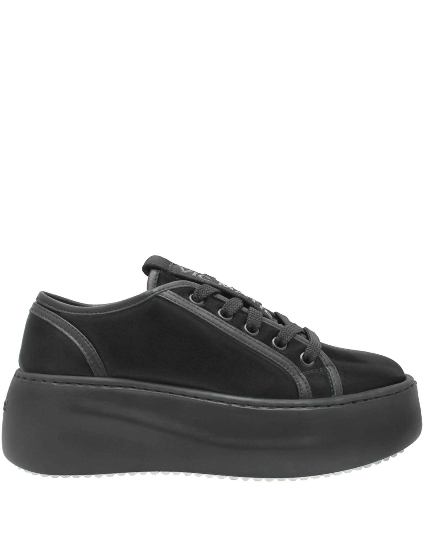 VicMatie VicMatie VM80C Black Silk Wedge Sneaker 7352