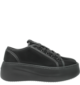 VicMatie VicMatie VM80C Black Silk Wedge Sneaker 7352