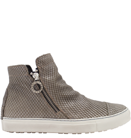 Fiorentini+Baker Fiorentini+Baker FB91 Silver Embosssed Sneaker Badu