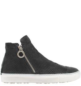 Fiorentini+Baker FB91A Black Embosssed Sneaker Badu