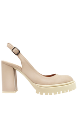 Lodi LD3A Cotton Platform SlingBack 2282