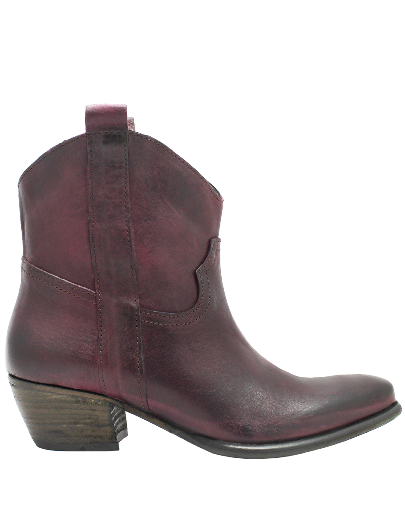 Studio Studio SO1I Wine Short Western Boot 5151