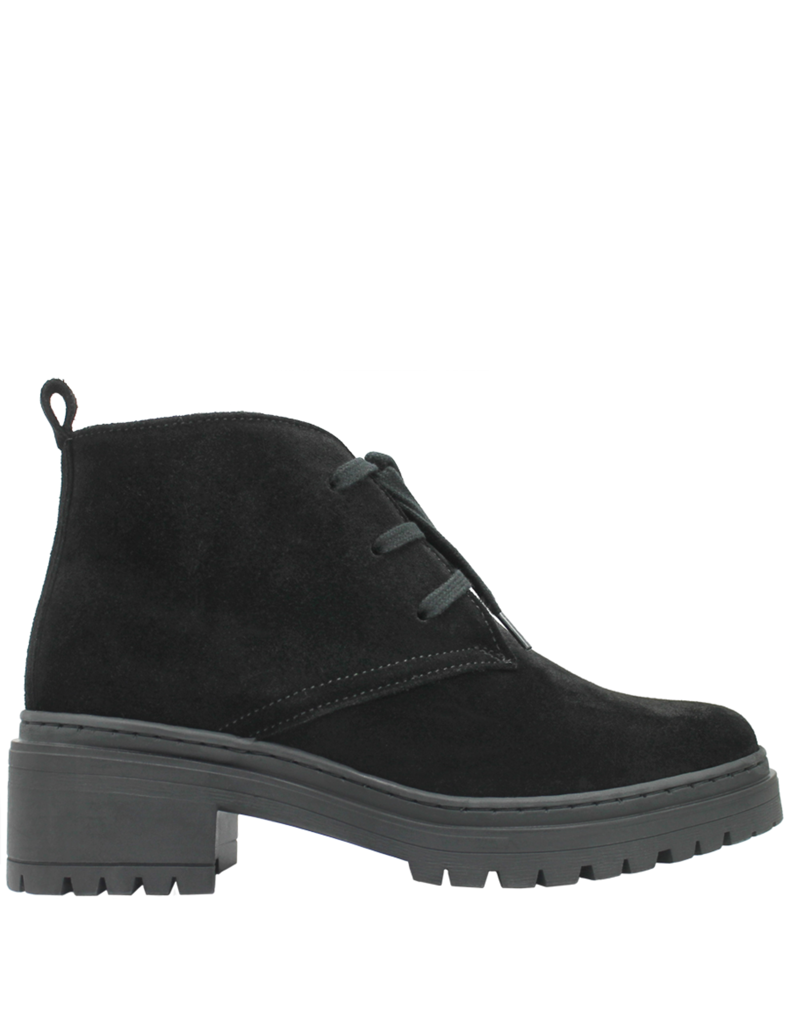 PalmrothOriginal Palmroth PO23A Black Suede Desert Boot Waterptoof Daisy