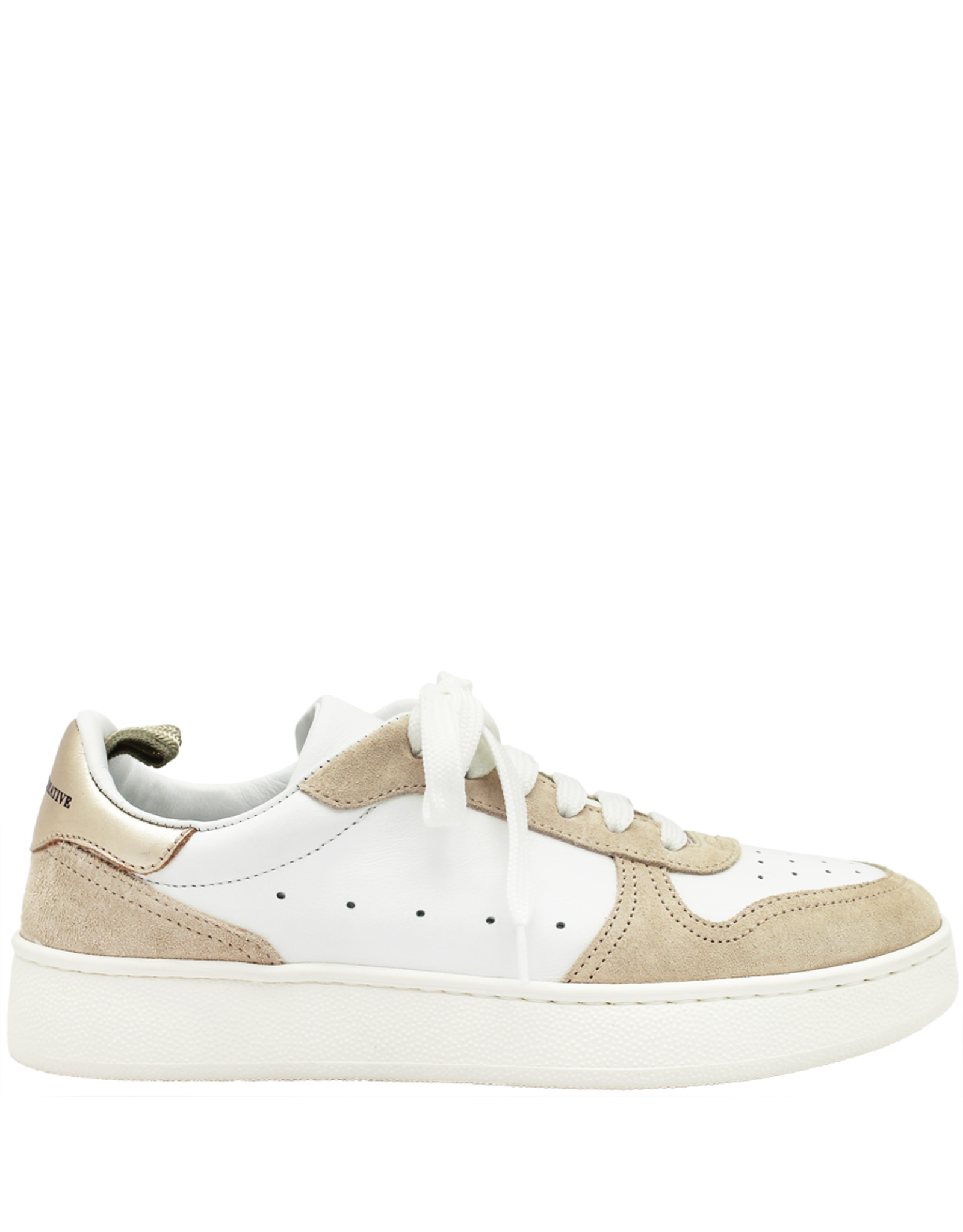 Officine Creative Biscuit/Gold/White Sneaker Molly
