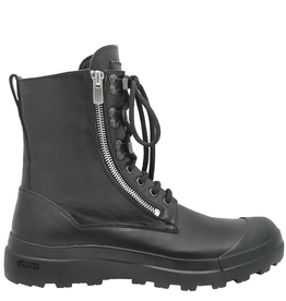 Officine Creative Officine Creative-OC64G- Black Boot With Laces Paula