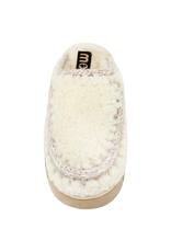 Mou MU2N Vanilla Curly Sheepskin Clog 2430