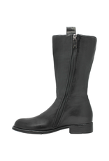 LeMargo LeMargo LE2M Black Mid-Calf With Silver Disc Faith