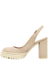Lodi LD3A Cotton Platform SlingBack 2282