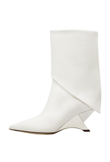 VicMatie VicMatie VM80I White Point Toe Cuff Boot 7922