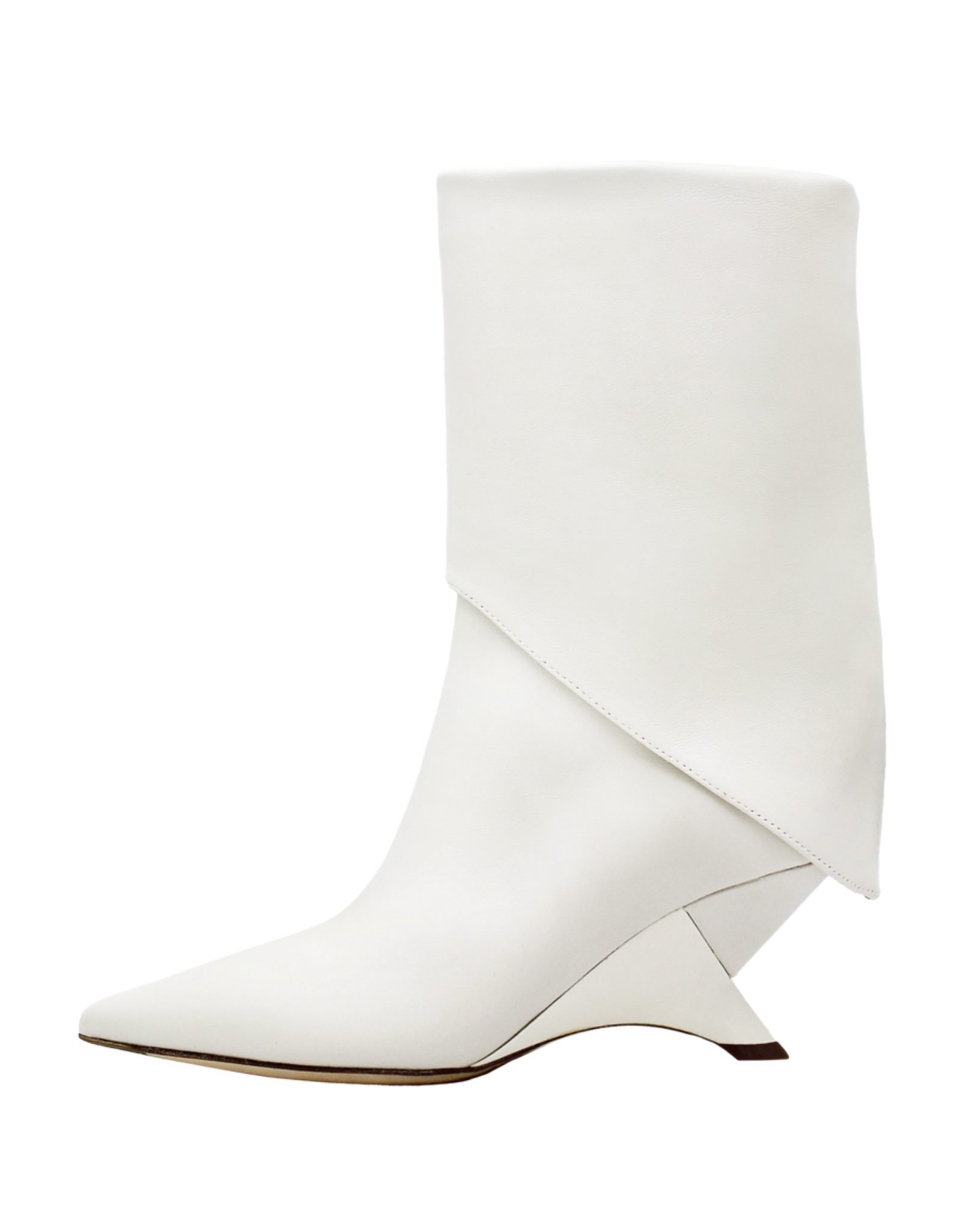 VicMatie VicMatie VM80I White Point Toe Cuff Boot 7922