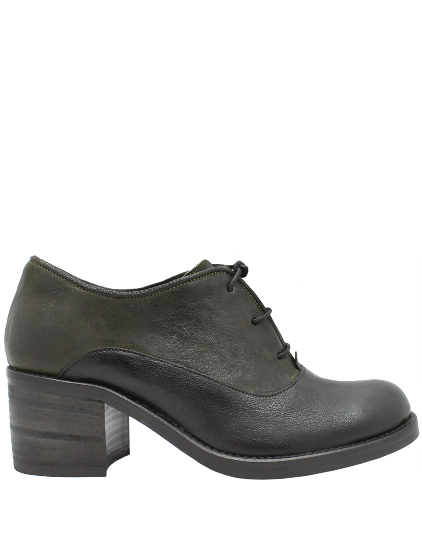 Anis Anis Forest/Black Color Block Oxford Gaia
