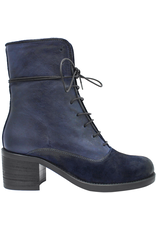 Anis Anis SN3S Blue Lace-Up Med Heel Rey