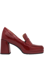 MaraBini MaraBini M11B Red Patent Medium Heel Loafer 9981