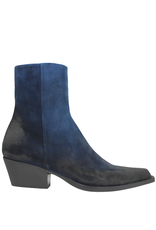Now Now Blue Western Boot 7865